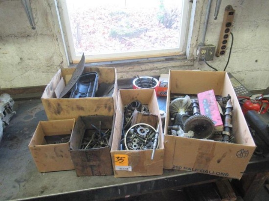 ASSORTED VW ENGINE PARTS