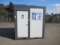 2020 BASTONE 110V PORTABLE TOILET WITH SHOWER (FREIGHT DAMAGE - FORK INTO FRONT WALL) (UNUSED)