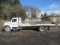 1999 INTERNATIONAL 4900 20' FLATBED TRUCK