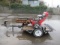 BARRETO 312 TRENCHER W/ HONDA GX7270, METER READS 822, & BARRETO TILT TRAILER MADE FOR TRENCHER