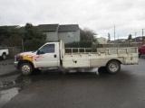 2002 FORD F-550 UTILITY TRUCK