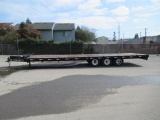 ***PULLED - NO TITLE*** 2013 PJ TRAILERS 8' X 30' DECK OVER FLATBED TRAILER