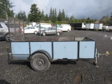 4 1/2' X 10 1/2' UTILITY TRAILER