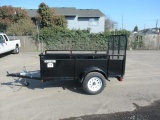 2011 EAGLE FU408SA 4' X 8' UTILITY TRAILER