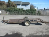 ASSEMBLED 6' X 15' UTILITY TRAILER