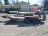 1994 TOWMASTER T6 14' UTILITY TRAILER