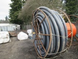 METAL SPOOL W/ DURA-LINE HDPE 4'' CONDUIT