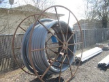 METAL SPOOL W/ DURA-LINE HDPE 4'' CONDUIT