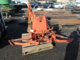 KUBOTA BJ750B BACKHOE ATTATCHMENT, 12'' BUCKET & HYDRAULIC OUTRIGGERS