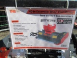 TMG-EFM40 40'' BRUSH FLAIL MOWER EXCAVATOR ATTACHMENT (FITS 6-8 TON MACHINES) (UNUSED IN CRATE)