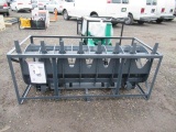 TMG-RG72 72'' WIDE ROOT RAKE GRAPPLE SKID STEER ATTACHMENT (UNUSED IN CRATE)