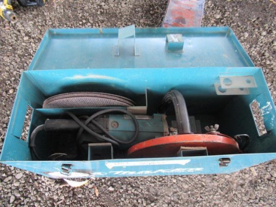 MAKITA 4110B HANDHELD CONCRETE CUTTER IN CASE