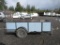 ASSEMBLED 4 1/2' X 10 1/2' UTILITY TRAILER