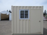 2021 7' X 9' CONTAINER W/ DOOR & WINDOW