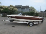 1982 BEECHCRAFT 18' OPEN BOW FIBERGLASS BOAT