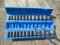 (2) 1/2'' DRIVE SAE IMPACT SOCKET SETS