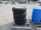 (4) BRIDGESTON DUELER A/T 245/75R17 112T TIRES W/ JEEP WHEELS