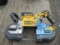 (2) DEWALT CORDLESS BAND SAW W/ BATTER *NO CHARGER*