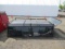 BLACK GEMTOP WORKMASTER TRUCK BED CANOPY W/ ROOF RACK & SIDE DOORS