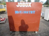 JOBOX 69290 ROLLING CLAM SHELL CABINET, (30'' X 60'' X 58'')