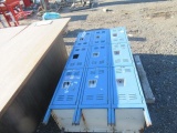 12 COMPARTMENT LOCKER CABINET