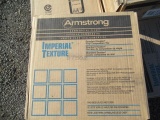 (28) BOXES OF ARMSTRONG IMPERIAL TEXTURE STANDARD EXCELON VINYL COMPOSTION TILE