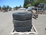 (3) ASSORTED 11R22/5 TIRES