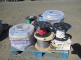 PALLET OF ASSORTED ELECTRICAL WIRE