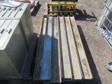 PALLET OF METAL I BEAMS