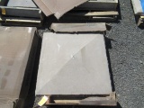 (1) 38 1/2'' X 38 1/2'' CONCRETE CAP