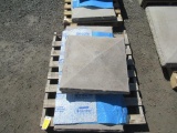 (4) 24 1/2'' X 24 1/2'' CONCRETE CAP