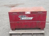 DAYTON TRADESMAN METAL TOOLBOX & CHAIN WRENCH