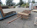 (2) 8' X 42'' TOWABLE METAL MATERIAL DOLLY