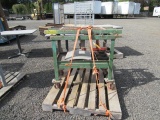 STEEL ROLLING WORK BENCH W/ RAISABLE TOP