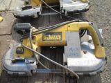 DEWALT ELECTRIC 4 3/4'' HEAVY DEEP CUT VARIABLE SPEED BAND SAW