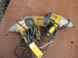 (2) DEWALT ELECTRIC 3/4'' IMPACT & DEWALT ELECTRIC 1/2'' IMPACT