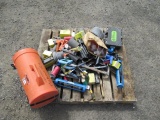 PALLET OF ASSORTED HAND TOOLS