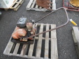 MULTIQUIP MIKASA PLATE COMPACTOR GAS POWERED, MODEL MVX-90H, SERIAL # G04560 *MISSING CARBERATOR