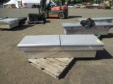 ALUMINUM DIAMOND PLATE TRUCK TOOL/STORAGE BOX