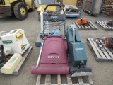 PALLET W/ NOBLES POWER EAGLE 716 CARPET CLEANER, & MINUTE MAN C27120-00 ELETRIC CARPET CLEANER