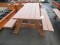 CEDAR PICNIC TABLE