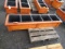 PALLET W/ 5 COMPARTMENT CEDAR PLANTER BOX