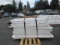 (4) PALLETS OF ASSORTED VINYL FENCING & ASSORTED SHUTTERS