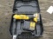 DEWALT DCD740 3/8'' (10 MM) VSR CORDLESS RIGHT ANGLE DRILL/DRIVER W/ 2OV BATTERY, CHARGER & CASE