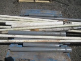 PALLET OF ASSORTED SIZE & LENGTH PVC CONDUIT PIPING
