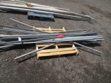 PALLET OF ASSORTED SIZE & LENGTH METAL TRACKING
