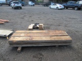 PALLET OF (36) 1'' X 12'' X 96'' PLYWOOD PLANKS
