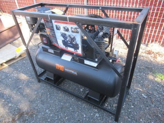 TMG INDUSTRIAL TMG-GAC40 40 GALLON 2 STAGE AIR COMPRESSOR W/ LONCIN 9 HP GAS ENGINE