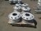 (6) ALUMINUM 8.25 X 22.5 HUB PILOT TRUCK WHEELS