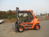 LINDE H50D-03 FORKLIFT W/ SINGLE-DOUBLE CARRIAGE